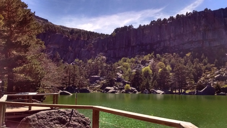 View across the Laguna Negra